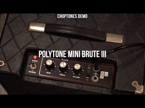 Vintage Early '80s Polytone MiniBrute III - Original Fuzzy Felt (Repair Project) image 9
