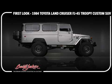 FIRST LOOK - 1984 Toyota Land Cruiser FJ45 Troopy Custom SUV - BARRETT-JACKSON 2024 PALM BEACH