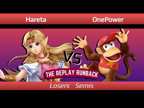 Hareta (Zelda, ROB) vs OnePower (Diddy) LOSERS SEMIS - Replay Runback #26