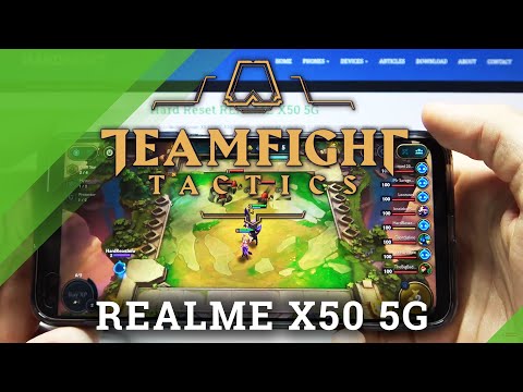 Teamfight Tactics Gameplay on Realme X50 – TFT Efficient Test