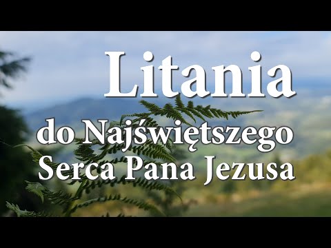 Litania do N. Serca Pana Jezusa