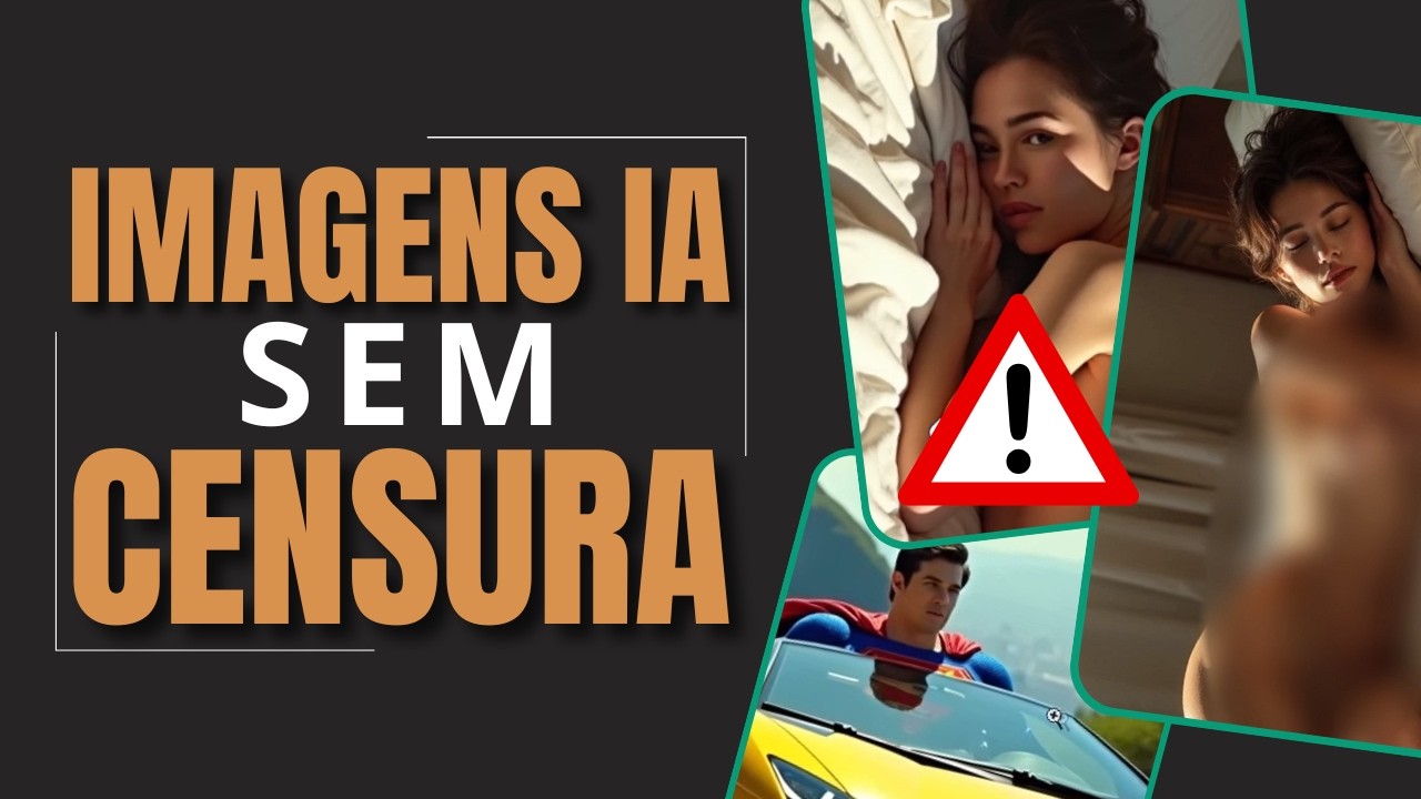 Crie IMAGENS sem CENSURA com IA! 4 Ferramentas Poderosas para Superar o MidJourney 🚀