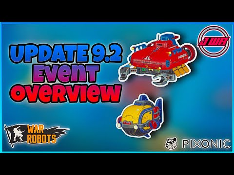 New War Robots update 9.2 Event Overview + Opening with Ophion and Baihu Lynx #warrobots