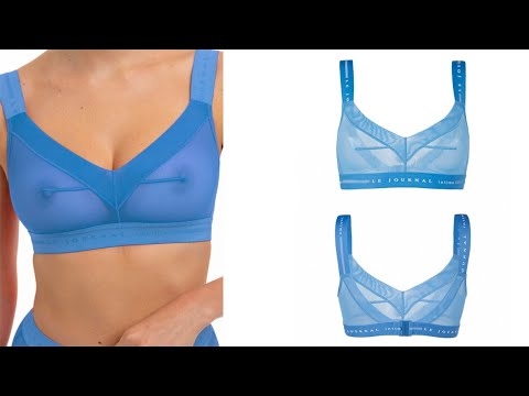 Обзор бюстгальтера PAULA Le Journal intime в цвете джинс