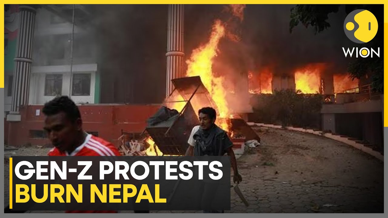Nepal Protest: Outrage Over Social-Media Ban Turns Into Anti-Corruption Movement in Nepal | WION