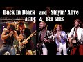 Back In Black AC DC And Stayin Alive The Bee Gees HD