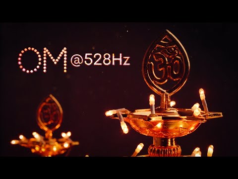 OM @528Hz | 108 Times | Anti-Stress, Unblock GOLDEN CHAKRA, Cleans Aura & Space