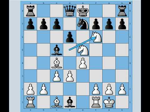 Neverovatnim , nesebičnim žrtvama figura uvukao protivnika u matnu mrežu 💣💥💥👑 POLLOCK vs HALL # 2087