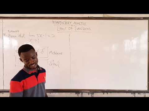 #13 Limit of functions. ( Introductory Analysis )