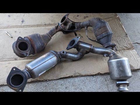 2005 Mercury Sable / Ford Taurus catalytic converter Y-pipe