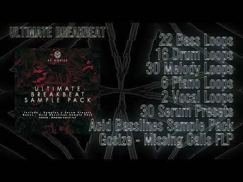 ULTIMATE BREAKBEAT RETRO SAMPLE PACK BY GOSIZE  🎹🎧