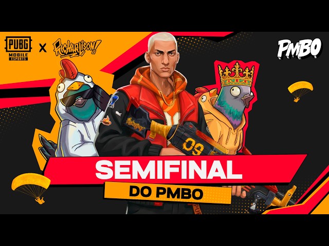 PMBO - O Torneio do Richarlison x PUBG MOBILE | Semifinal 🕊