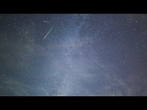 Peak of the Perseids meteorshower 2021