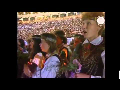 Saule, Pērkons, Daugava (XX Dziesmu svētki, 1990)