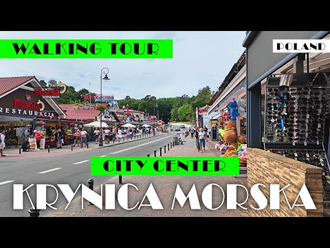 KRYNICA MORSKA SPACER LIPIEC 2025 WALKING TOUR