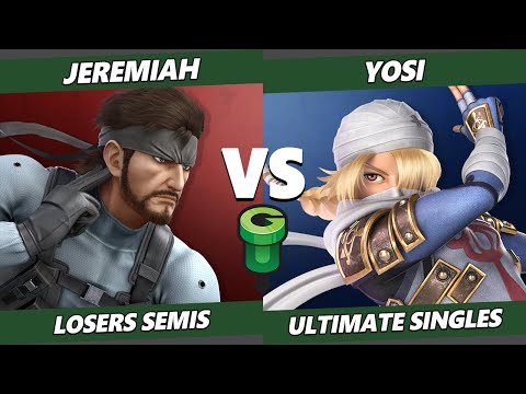 Game Underground Losers Semis - yosi (Sheik) Vs. Jeremiah (Snake) SSBU Ultimate Tournament