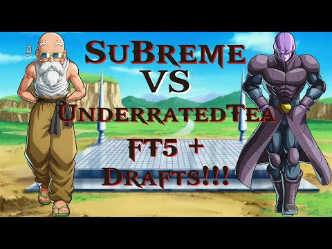 The Ninth DBFZ War: SuBreme vs UnderratedTea - Captain's FT5 & Draft