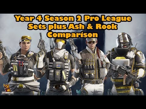 Year 4 Season 2 Pro League Sets plus Ash & Rook Comparison Operation Phantom Sight