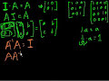 Inverse Matrix – Part 1 Video Tutorial