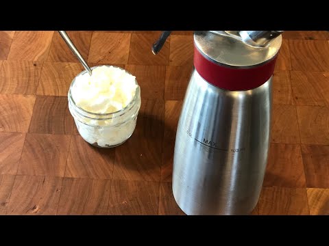 Whip Dispenser Nitro Vanilla Chantilly Whipped Cream