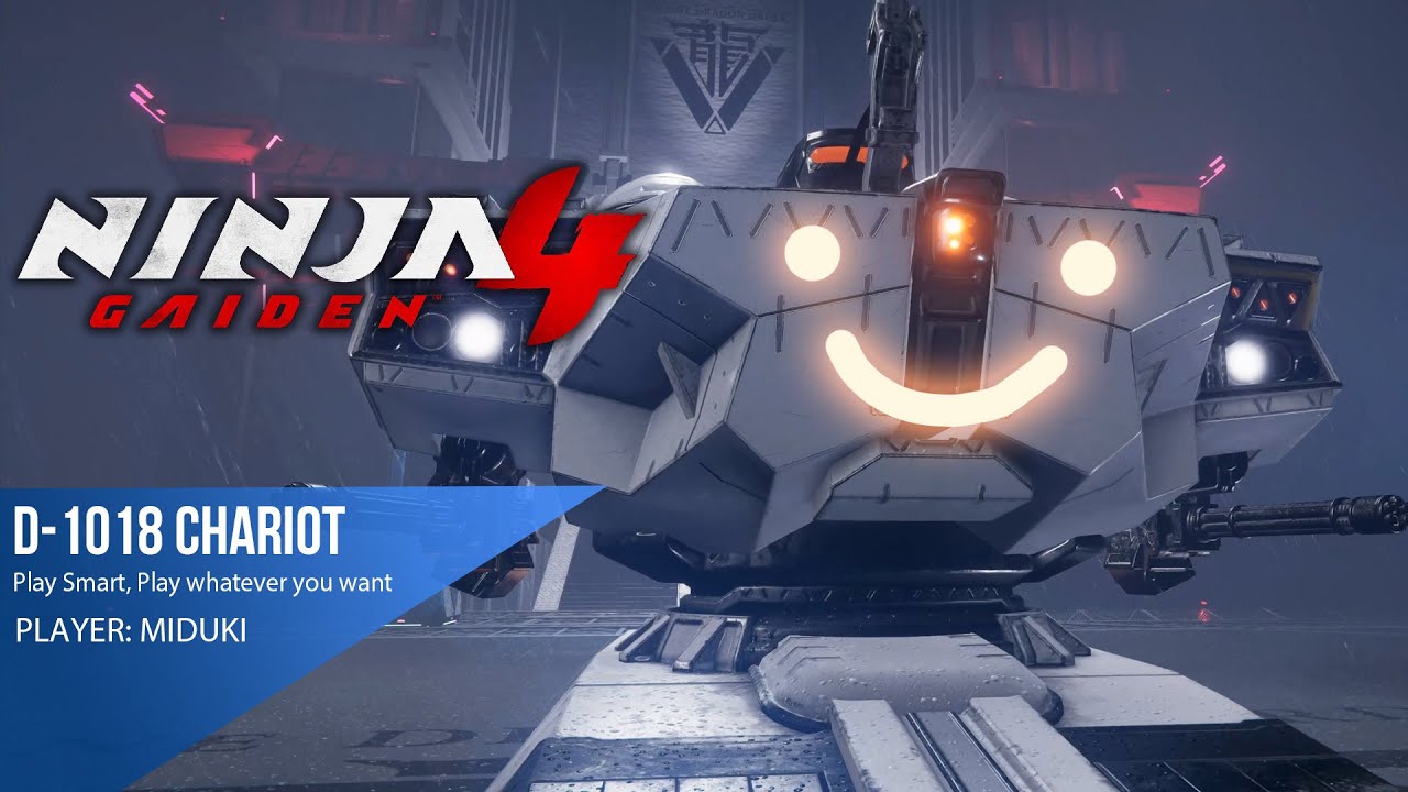 NINJA GAIDEN 4 - D-1018 Chariot | Master Ninja, No Damage, Yakumo