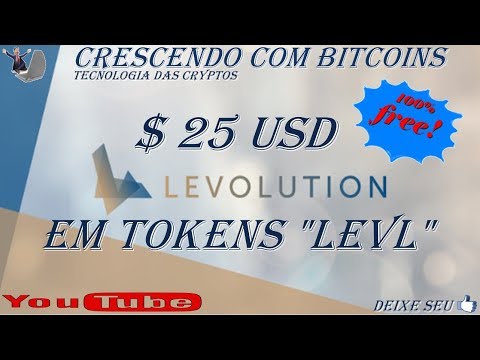 GANHE 25 USD(95 REAIS) EM TOKENS "LEVL" NO EVOLUTION AIRDROP!