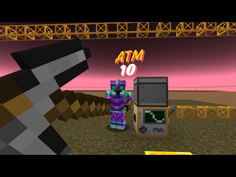 Acquiring All The Ores With Quarry Plus | ATM 10 | EP 5