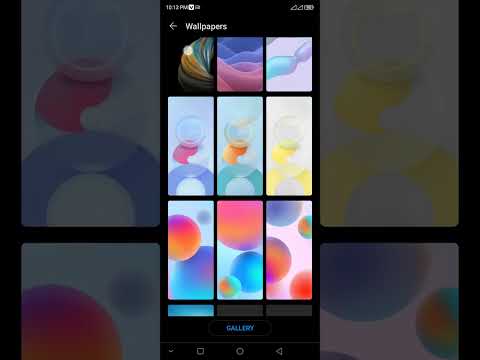 ZTE Mobile phone ke setting ma Home screen & lock screen ko chak kro
