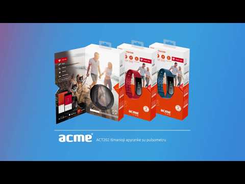 ACME ACT202 Išmanioji apyrankė su pulsometru