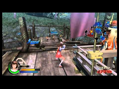 Sengoku Basara: Samurai Heroes 3 -Tsuruhime - Walkthrough -Part 25 -Nintendo -Frezhor (Wii/Wii U) HD