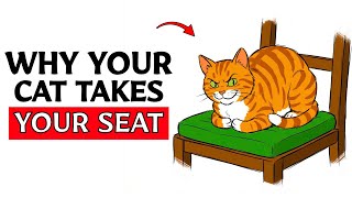If Your Cat Takes Your Seat, They’re Trying to Tell You This...