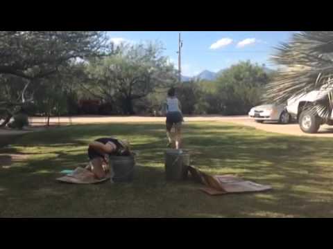 Da white girls - Apple bobbing