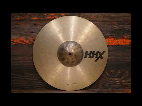 SOLD - Sabian 16" HHX Stage Crash Cymbal - 1016g