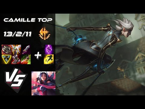 TOP Camille vs Irelia - EU Challenger Patch 14.18
