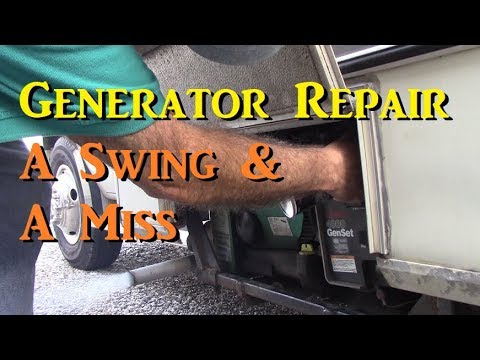 Onan Generator Repair - A Swing and A Miss 08.26.17