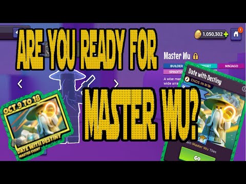 Master Wu Event – are you ready?  With no Scarlett?  LEGO Legacy Heroes