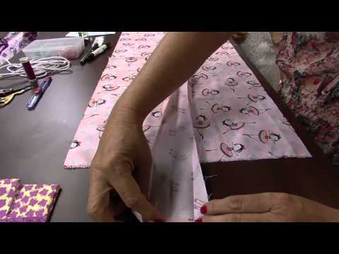 Mulher.com 06/02/2014 - Sacola Ballet - Para guardar sapatilhas  - Vera Brugin (Bloco 1/2)