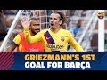 EXCLUSIVE CONTENT | Griezmann's first goal for Barça against Napoli