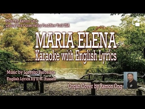 Maria Elena - Karaoke Cover with English Lyrics by Ramon Ong
