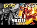 The Best and Worst DCEU Movies