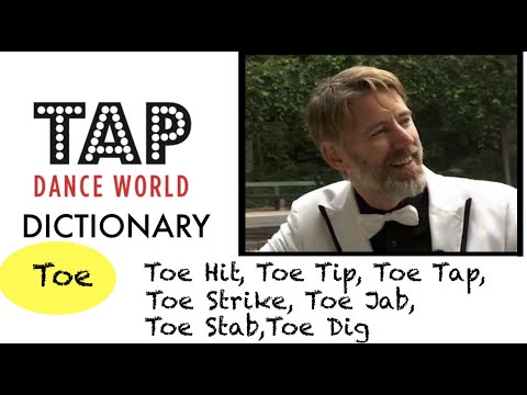 TOE (Toe Hit, Toe Tip, Toe Tap, Toe Strike, Toe Jab, Toe Stab, Toe Dig) Tap Tutorial - TDW