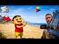 GTA 5 Telugu Shinchan Franklin Kite Flying Escape The Granny And Grandpa StopHim In GTA V Roblox