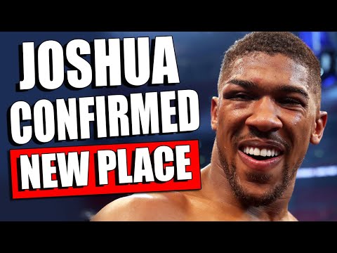 Anthony Joshua HAS OFFICIALLY CONFIRMED THE NEW DATE AND PLACE OF THE REMATCH WITH Alexander Usyk