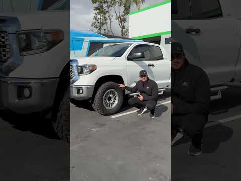 Raceline Ryno 951MC on this Toyota Tundra size 18x9 offset +18 bolt pattern 5x150 tires 33x12.50/18