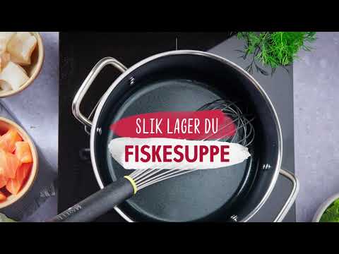 Slik lager du hjemmelaget fiskesuppe