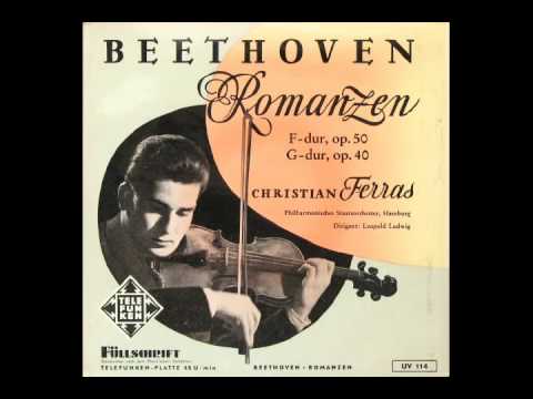 Beethoven: Violin Romance No. 2 in F major, Op. 50 (Christian Ferras, violin)