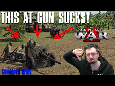 US AT GUNS SUCK - 3v3 - Combined Arms - Men of War 2
