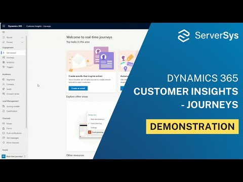 Demonstrating Microsoft Dynamics 365 Customer Insights - Journeys (previously D365 Marketing)