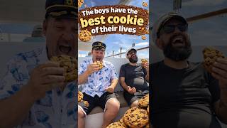 The Boys Just Had the Best Cookie of Their Lives! #celebritycruises