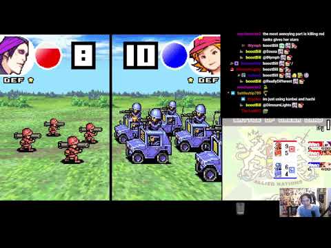 Advance Wars Dual Strike Hard Campaign Part 1